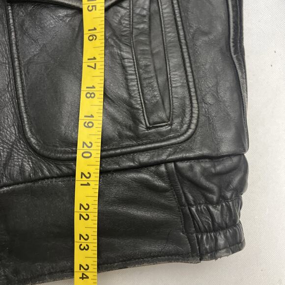 Guide Master Leather Jacket Wolf Outerwear Horse hide Biker Vintage 50s MENS - Picture 16 of 16